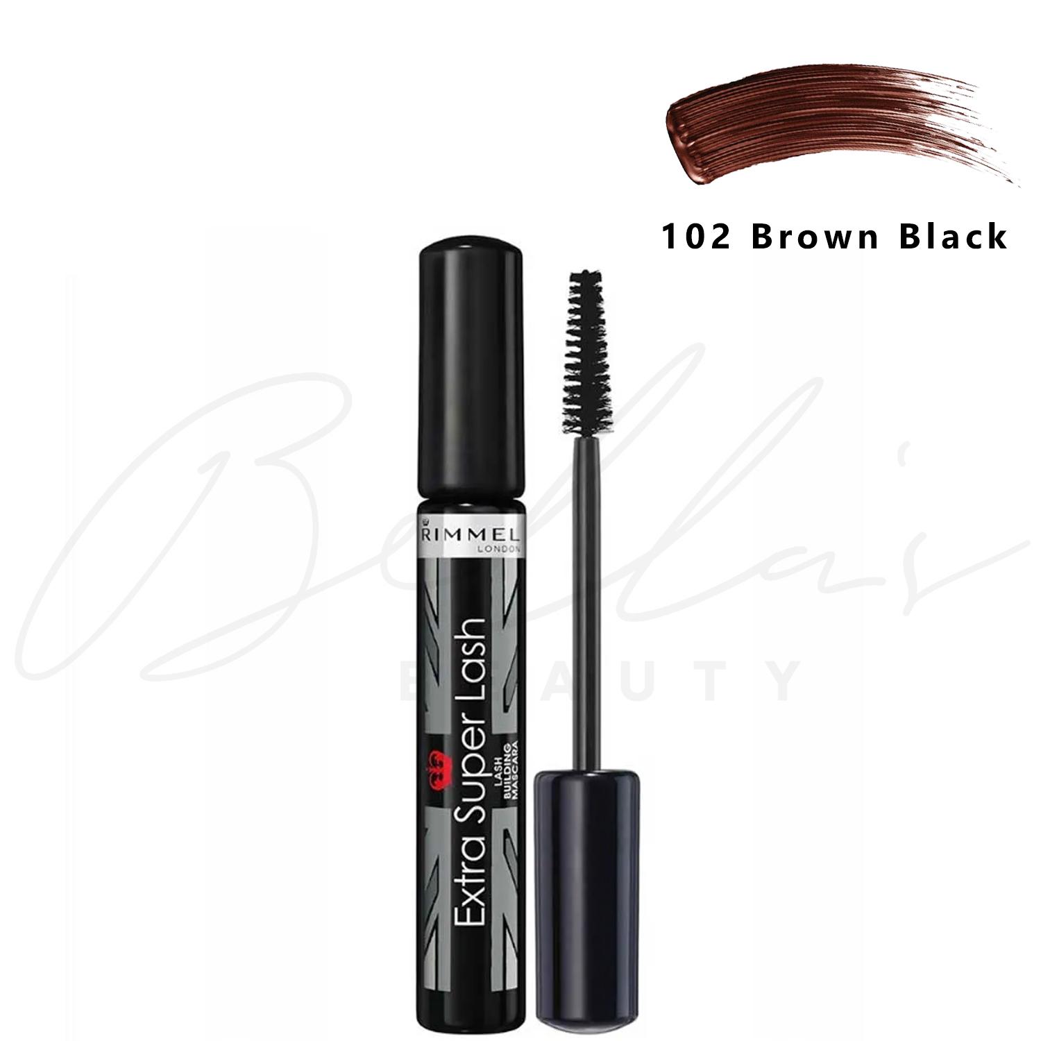 Rimmel London Extra Super Lash Mascara - 102 Brown Black