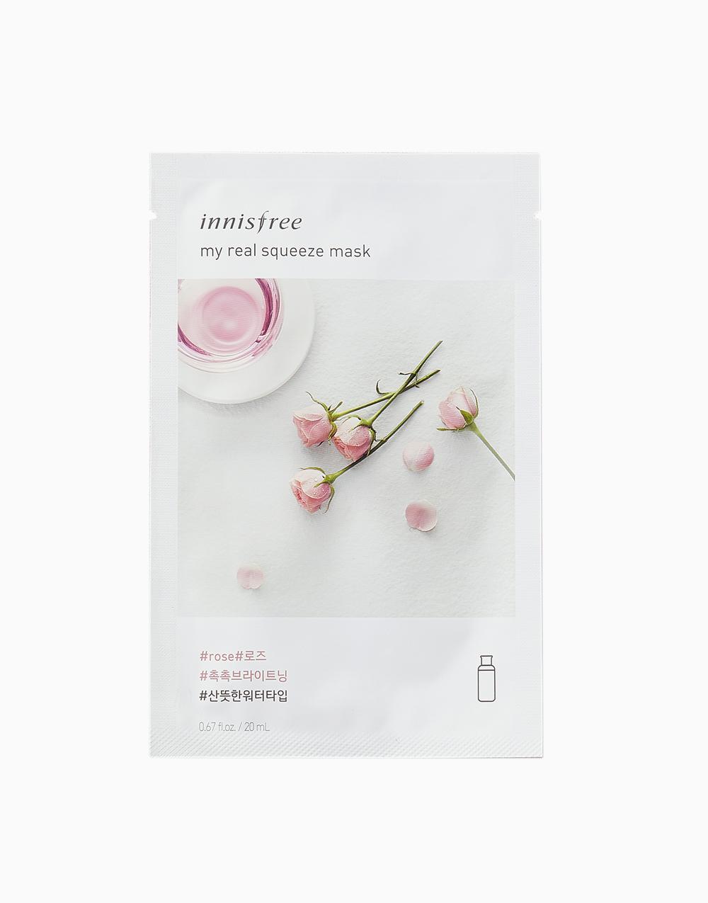 Innisfree My Real Squeeze Mask - ROSE