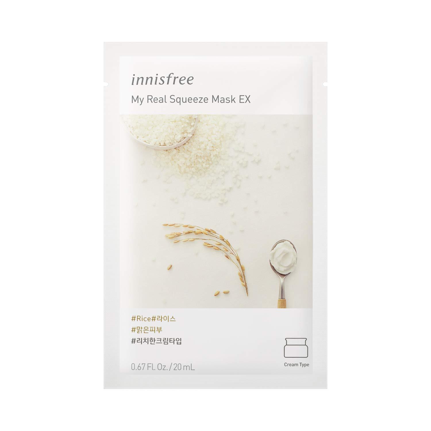 Innisfree My Real Squeeze Mask - RICE