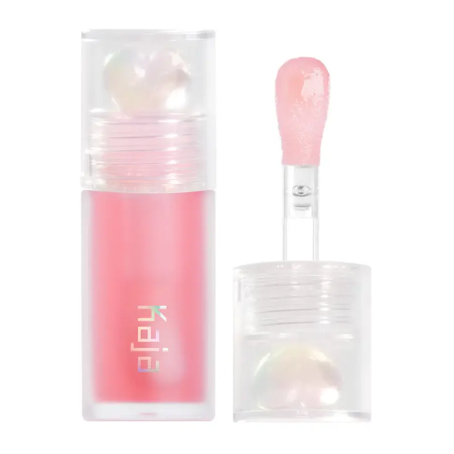 Kaja Juicy Glass Instant Hydrating & Plumping Lip Oil - 01 Rose Hip Spritz