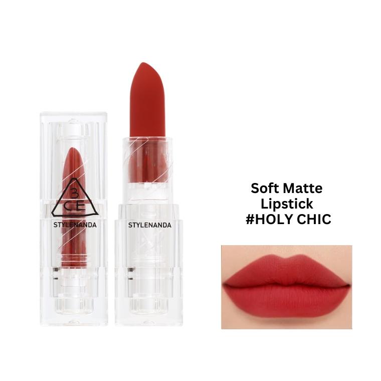 3CE Soft Matte Lipstick #HOLY CHIC