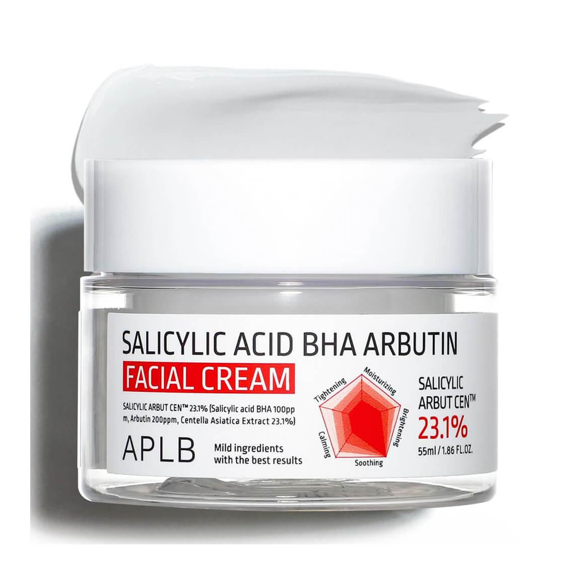 APLB Salicylic Acid BHA Arbutin Facial Cream