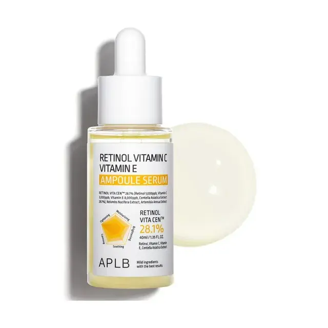 Aplb Retinol Vitamin C Vitamin E Ampoule Serum