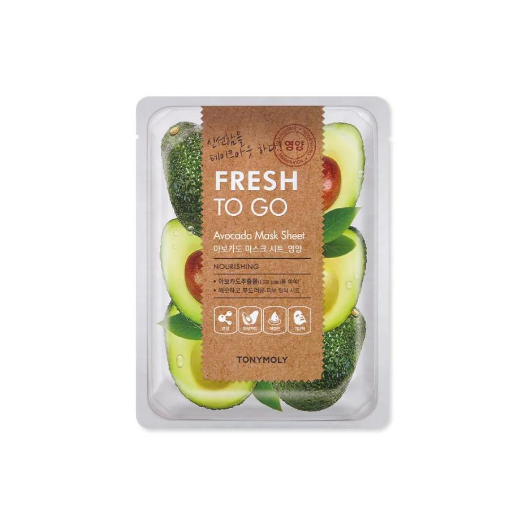 Tonymoly Fresh To Go Avocado Mask Sheet