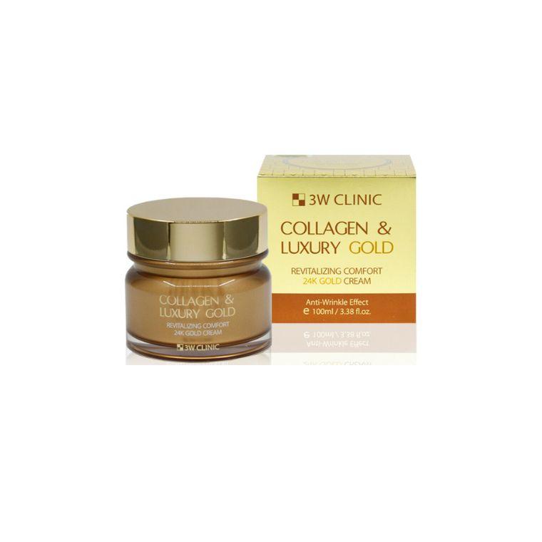 3W Clinic Collagen & Luxury 24K Gold Cream