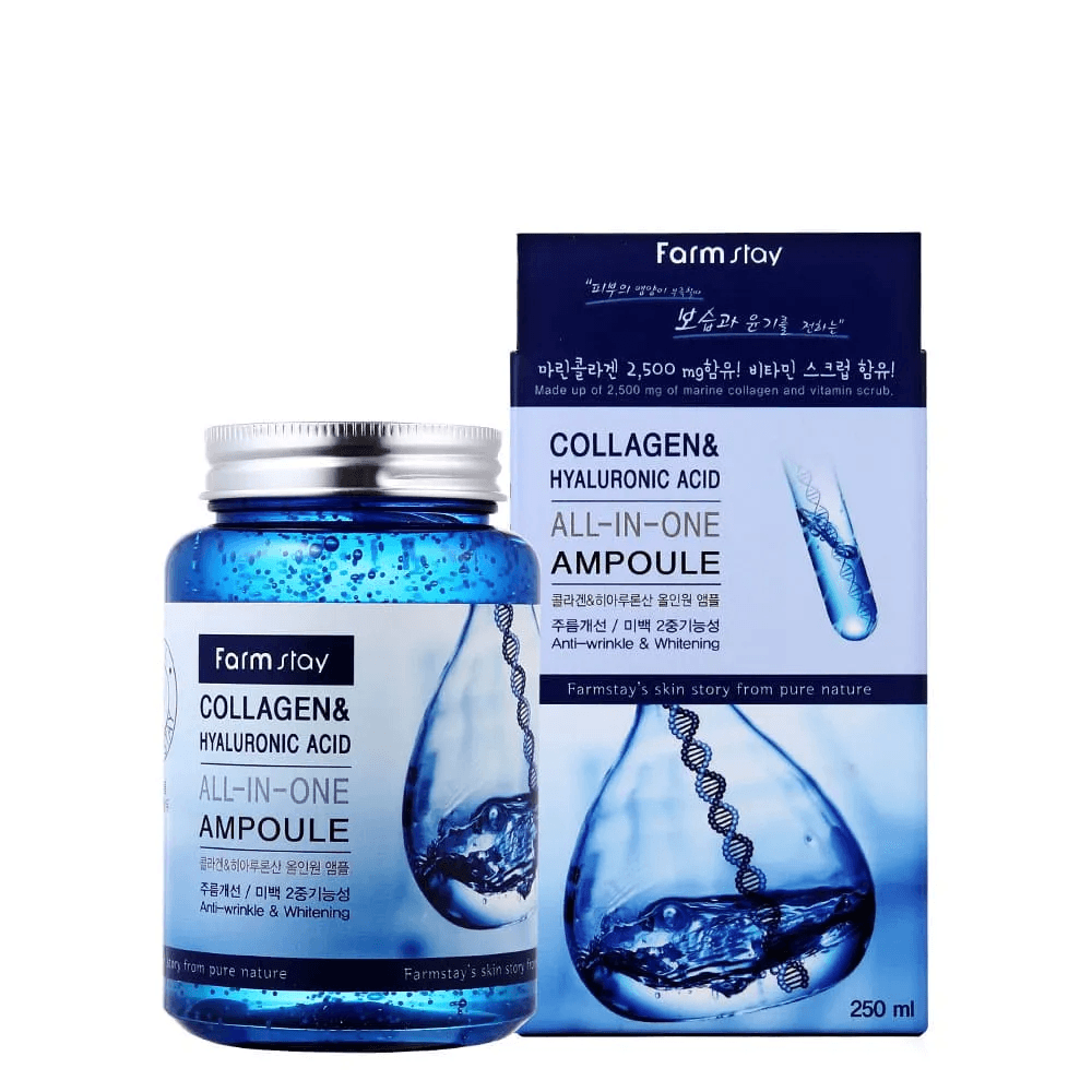 Farmstay Collagen & Hyaluronic Acid All-in-One Ampoule