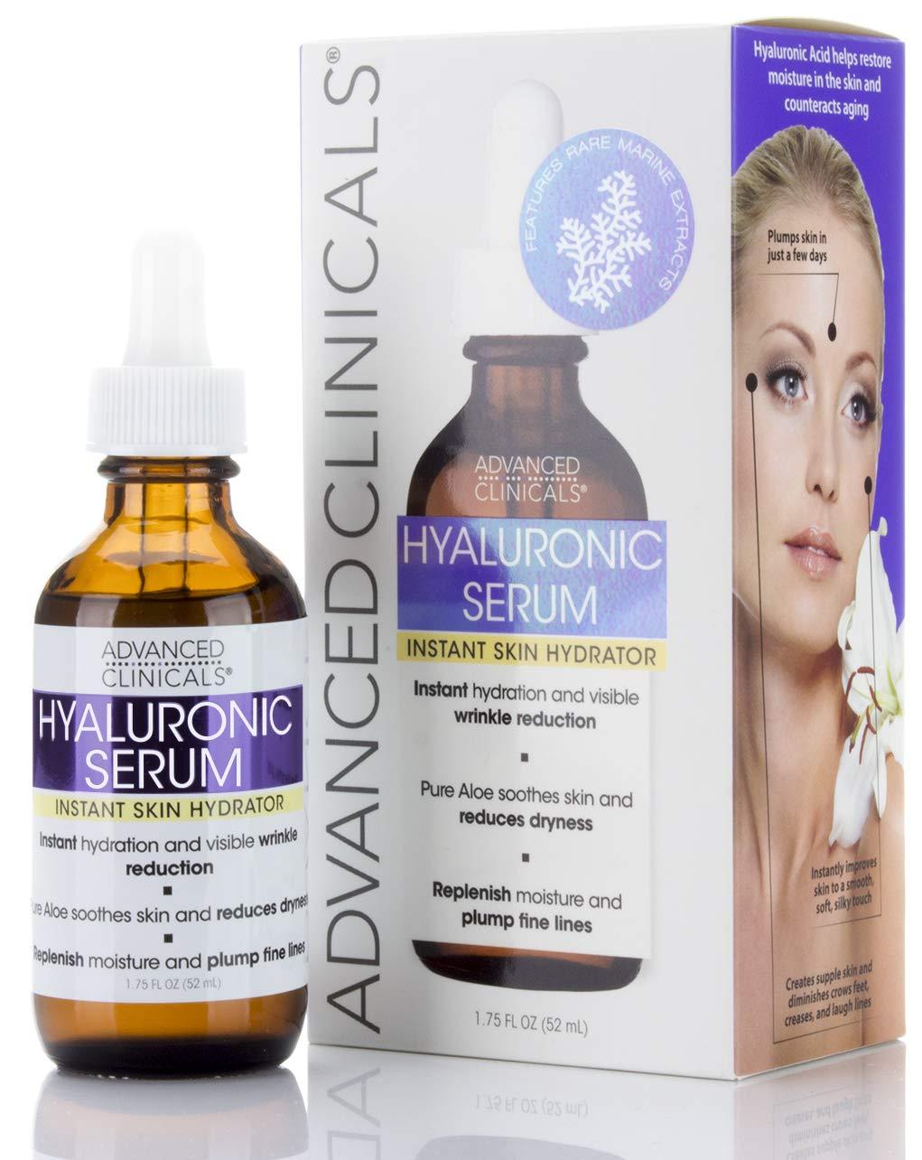 Advanced Clinicals Hyaluronic Serum Instant Skin Hydrator