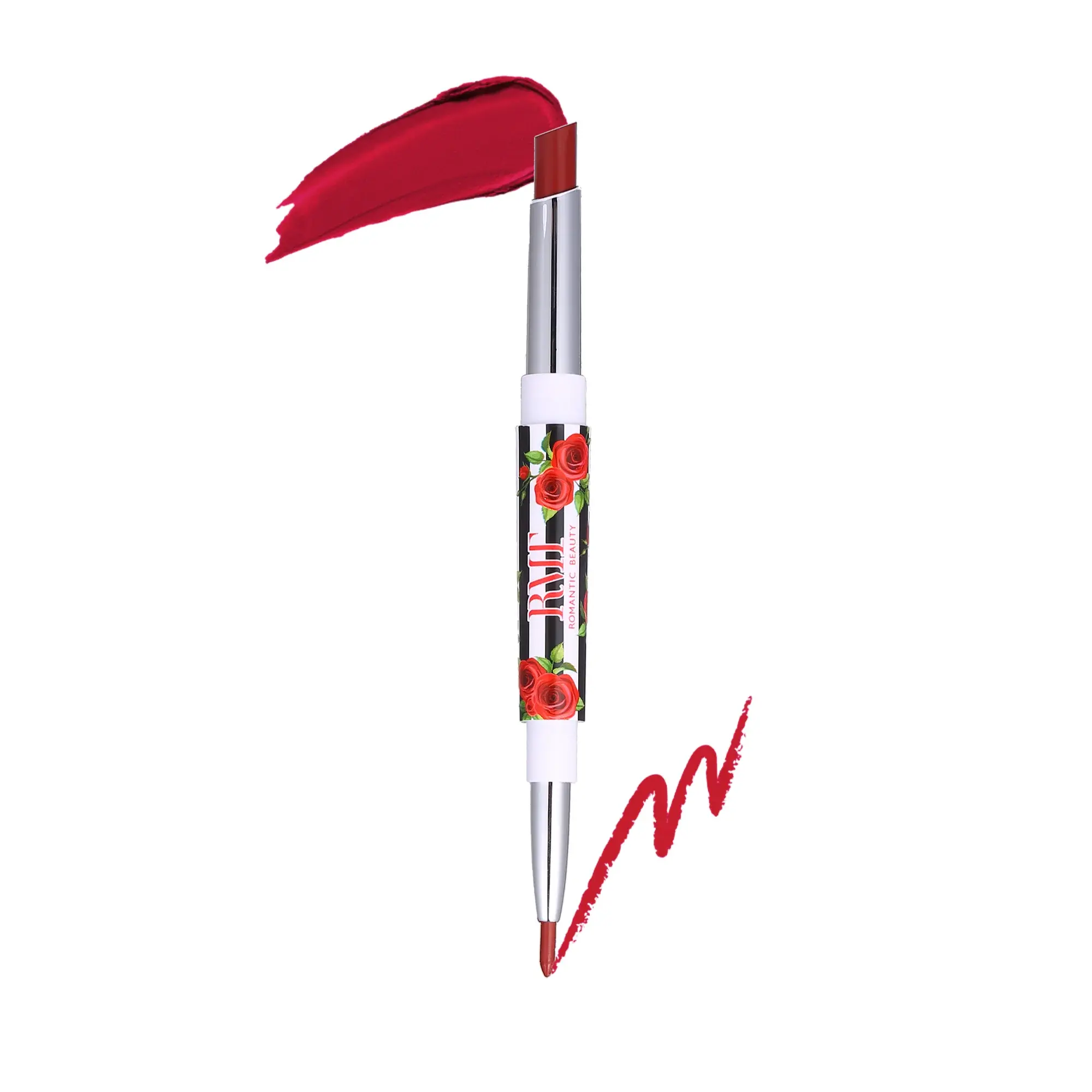 Romantic Beauty Perfect Lips 2 In 1 Lip Duo - RED OCHRE