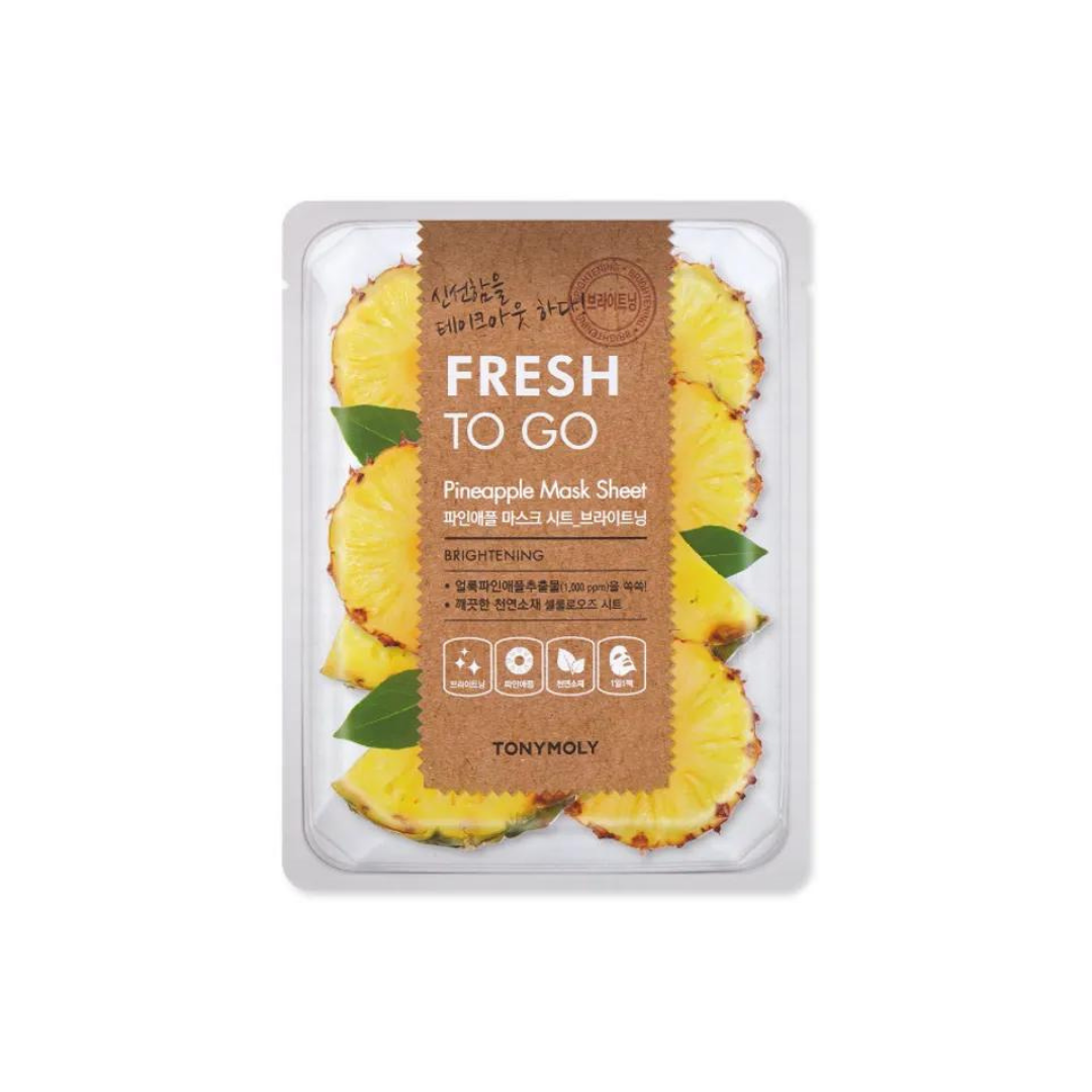 Tonymoly Fresh To Go Pineapple Mask Sheet