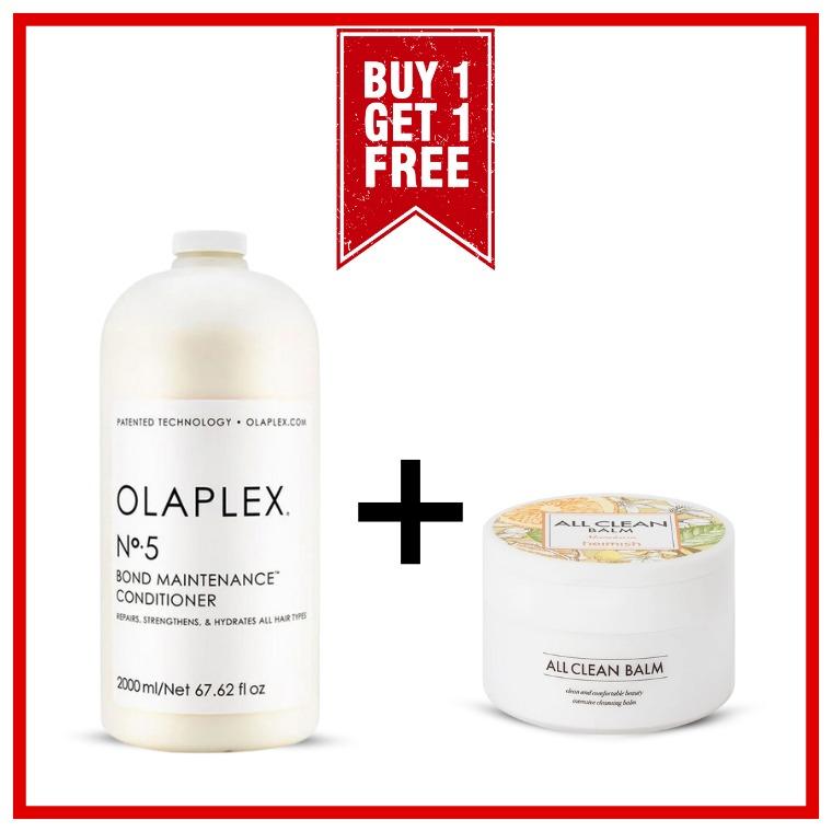 BOGO Olaplex No.5 Bond Maintenance Conditioner 2000ml + Heimish All Clean Balm Mandarin 50ml