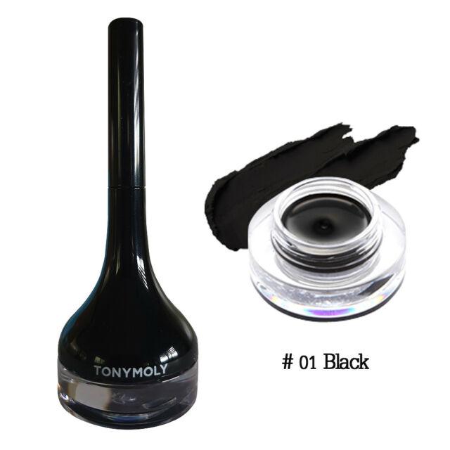 Tonymoly Back Gel Eyeliner Long Brush #01 BLACK[Exp-13/11/2024]