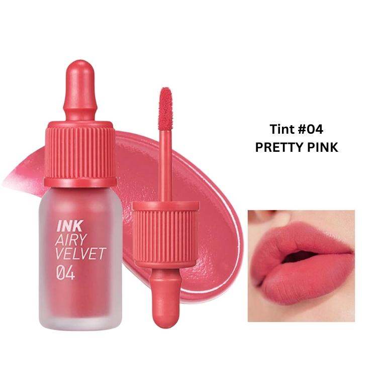 Peripera Ink Airy Velvet Lip Tint #04 PRETTY PINK