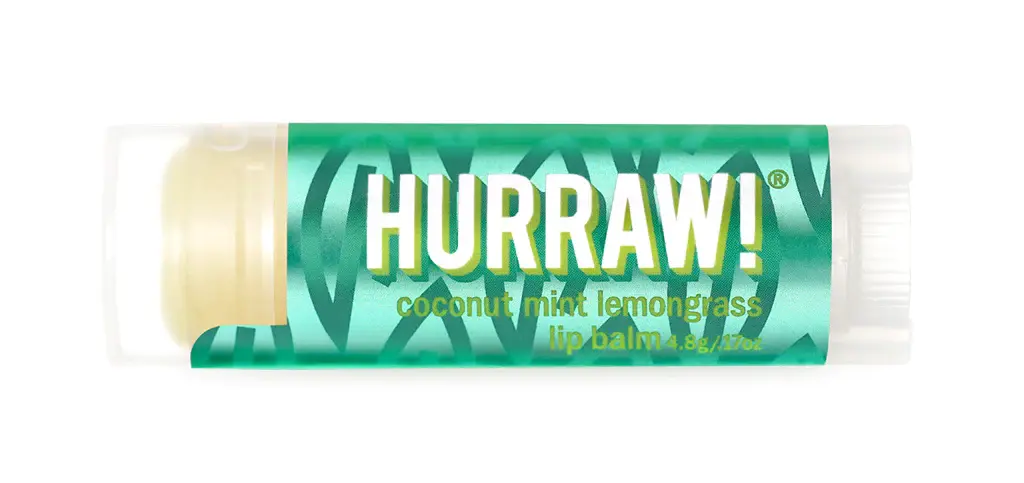 Hurraw! Coconut Mint Lemongrass Lip Balm