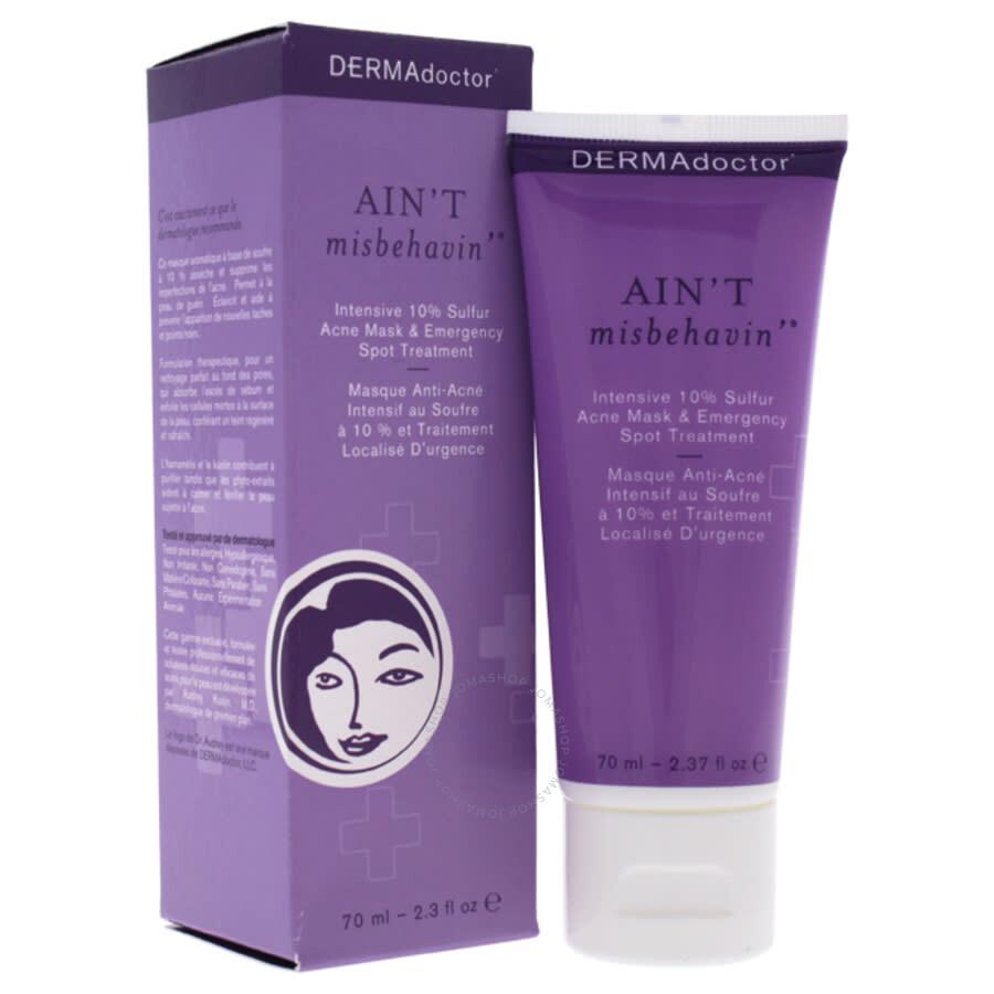 DERMADOCTOR Ain't Misbehavin intensive 10% Sulfur Acne Mask [ EXP -2024-11]