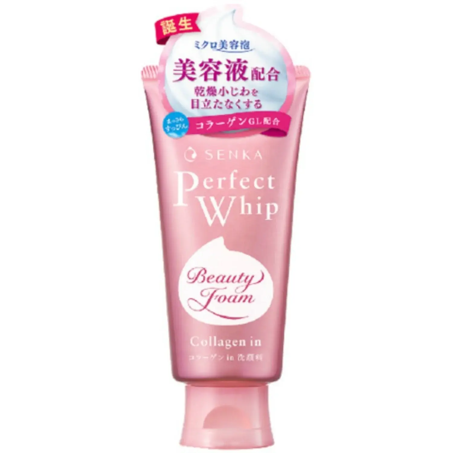 Shiseido Senka Perfect Whip Collagen In Facial Foam Cleanser