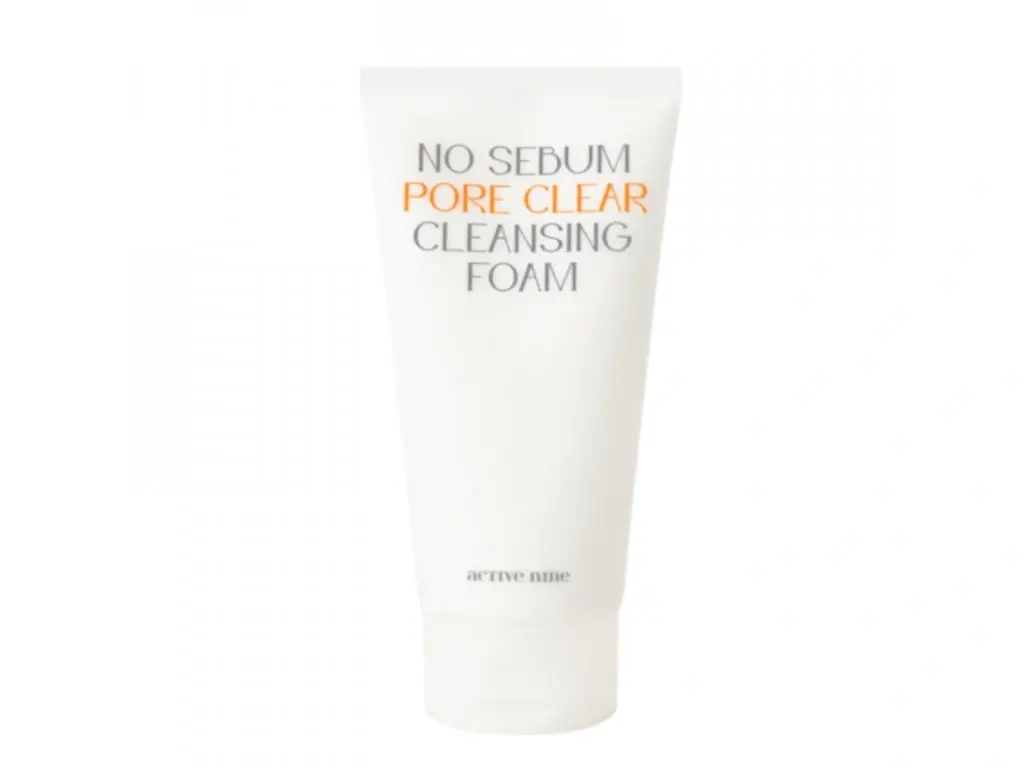 Active Nine No Sebum Pore Clear Cleansing Foam