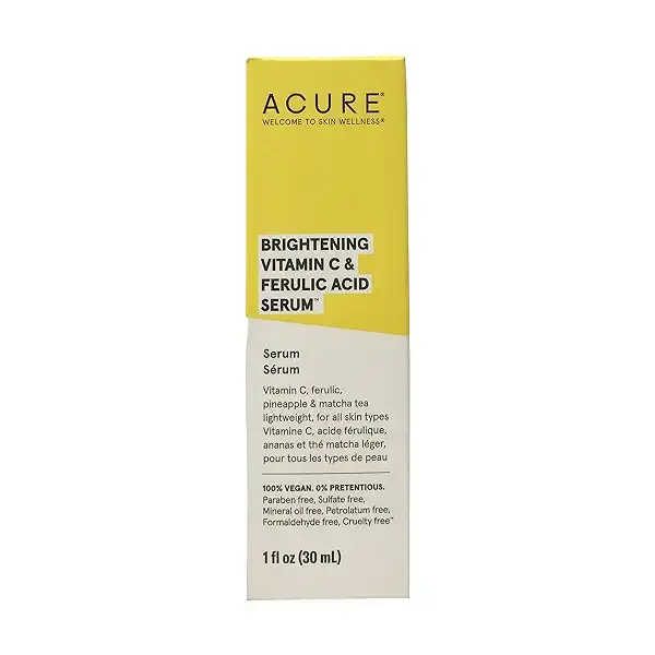 Acure Brightening Vitamin C & Ferulic Acid Serum