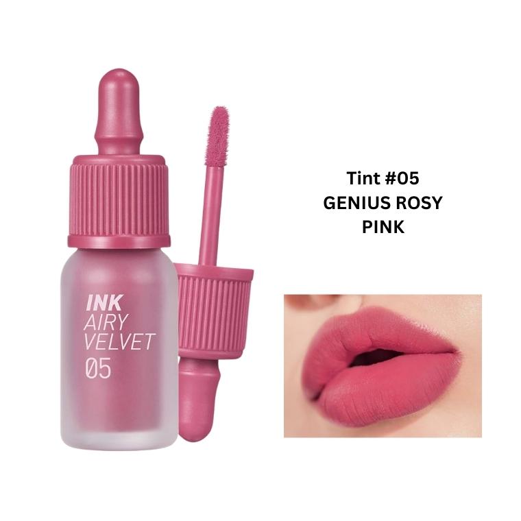Peripera Ink Airy Velvet Lip Tint #05 GENIUS ROSY PINK