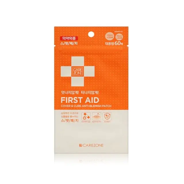 Care Zone First Aid Cover & Cure Anti-Blemish Patch 60ea