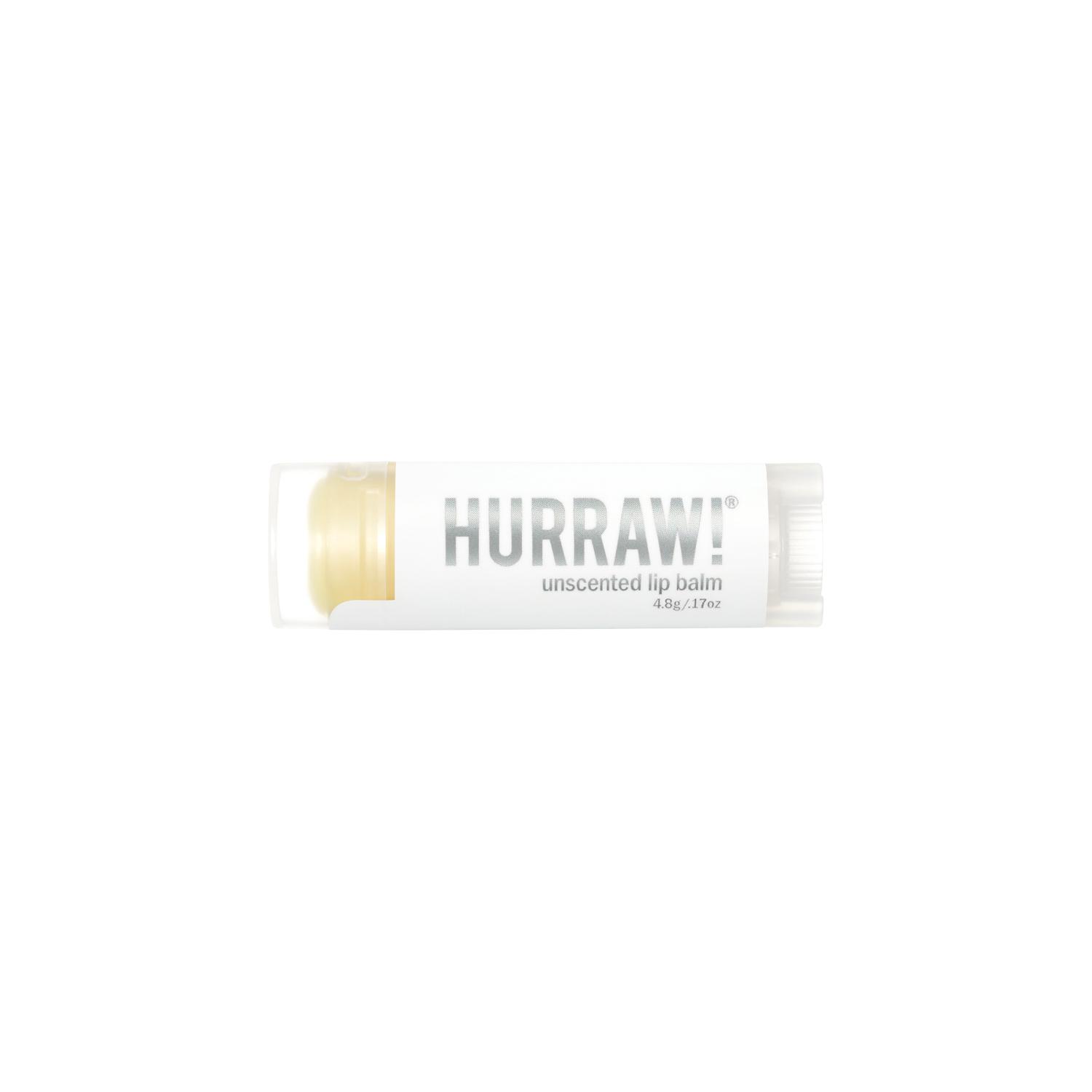 Hurraw! Unscented Lip Balm