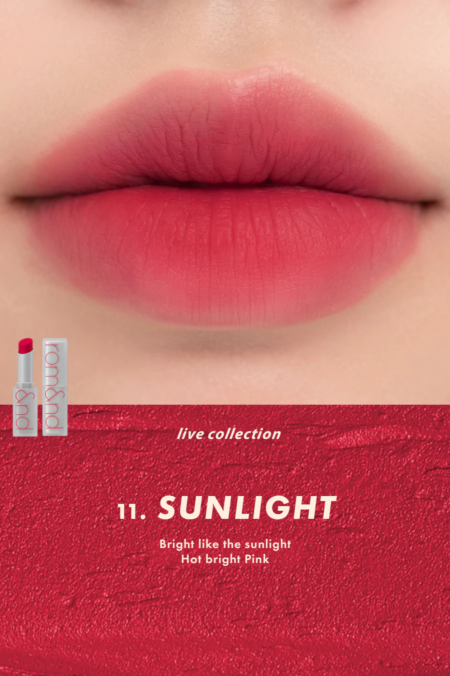 Rom&nd Zero Matte Lipstick 11 SUNLIGHT