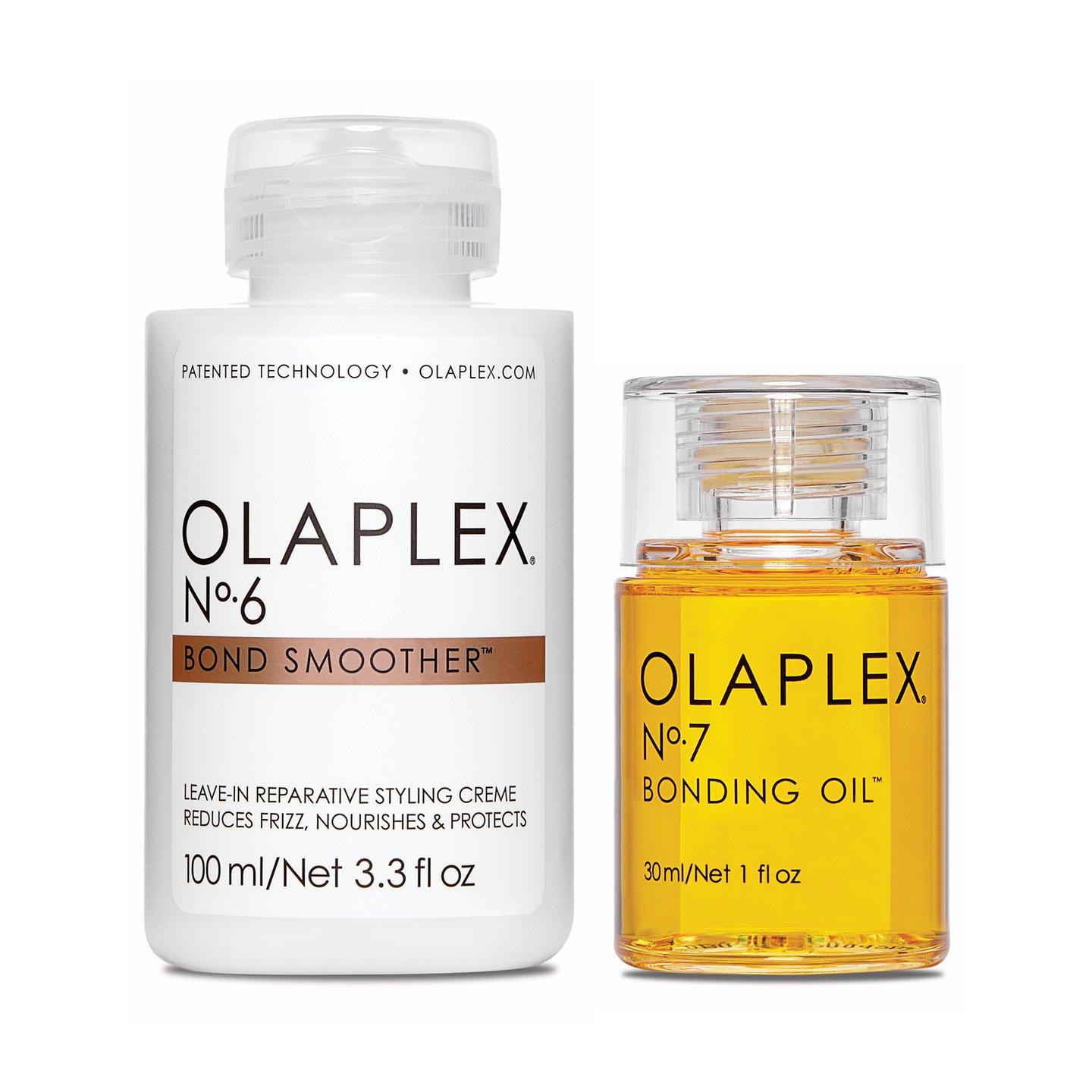 Olaplex Iconic Styling Duo (No.6 Bond Smoother, No.7 Bonding Oil)