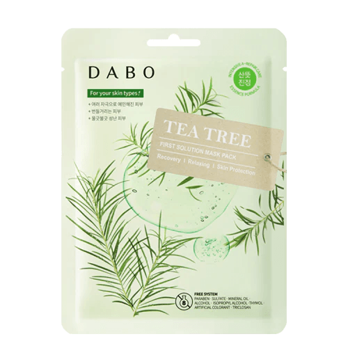 Dabo First Solution Mask Pack - TEA TREE