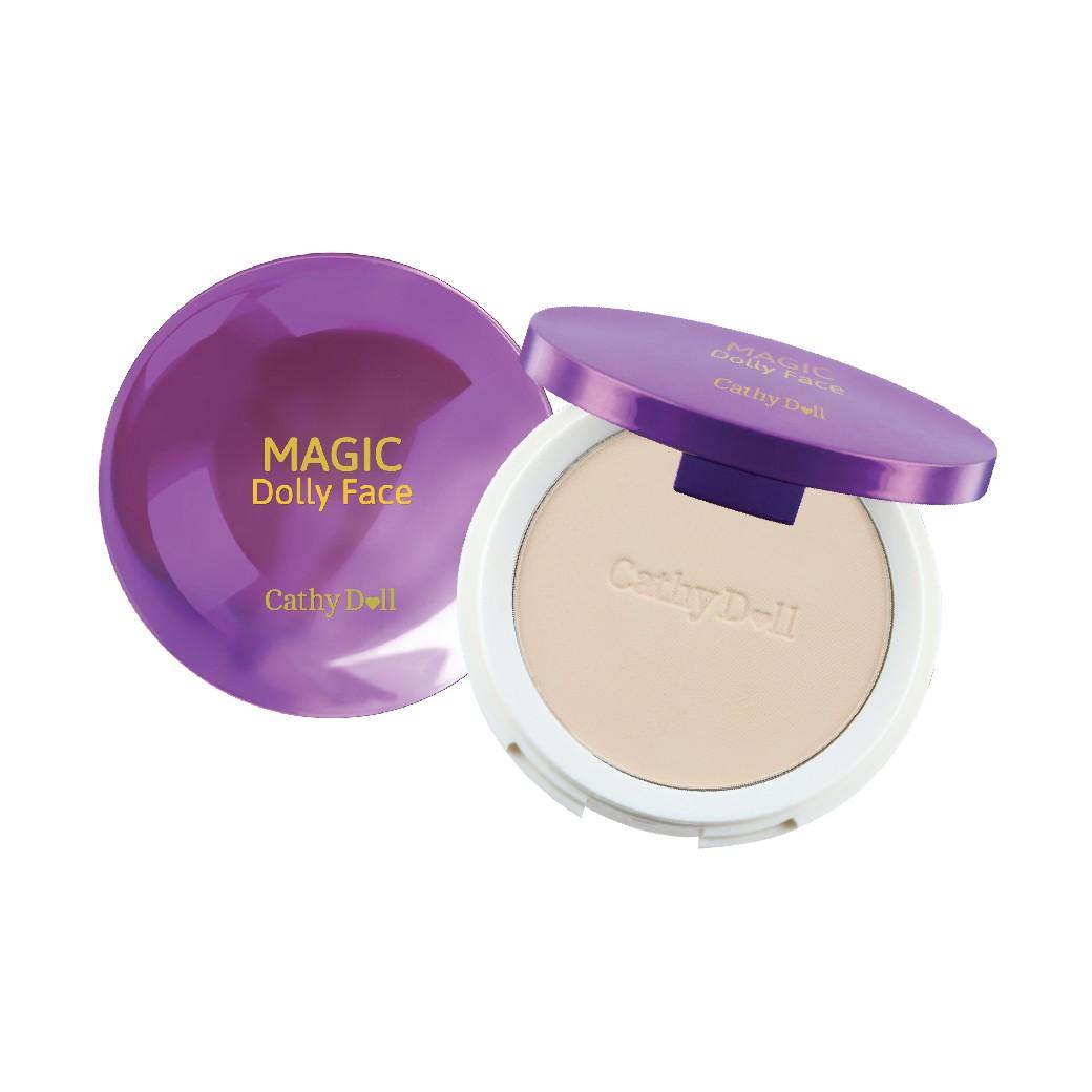 Cathy Doll Magic Dolly Face Two Way Cake Powder SPF30 PA+++ 21 LIGHT BEIGE