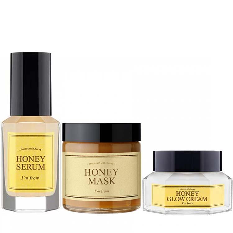I`m From Honey 3pcs Bundle Set (Honey Serum + Honey Mask + Honey Glow Cream)