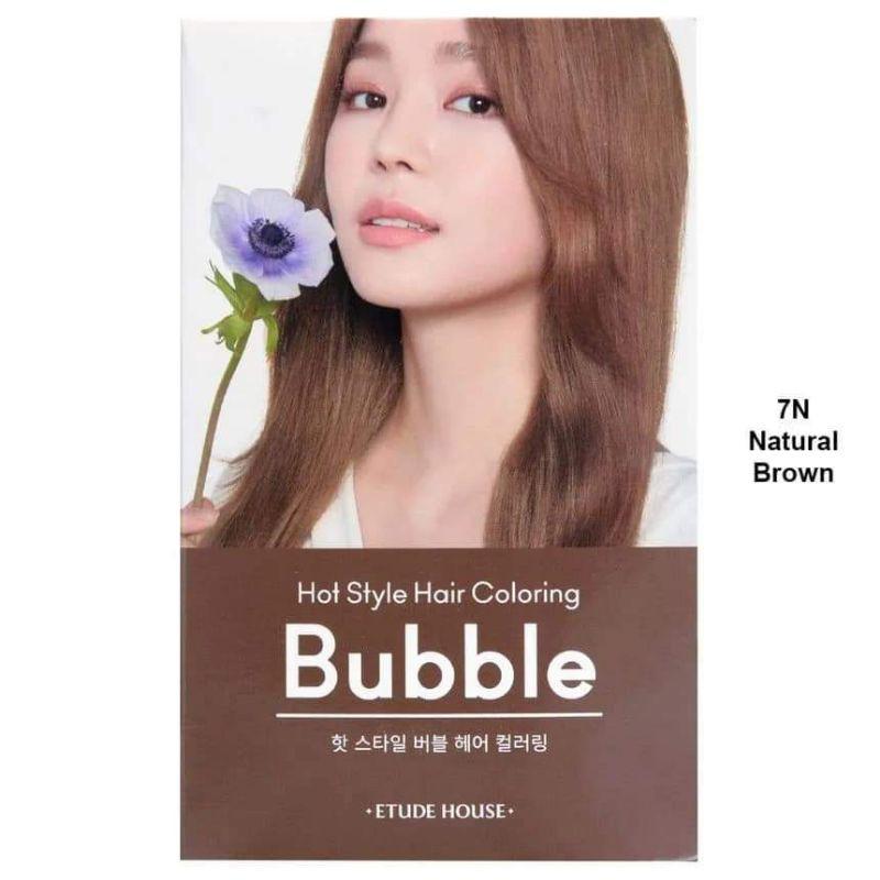 Etude House Hot Style Bubble Hair Coloring - 7N NATURAL BROWN