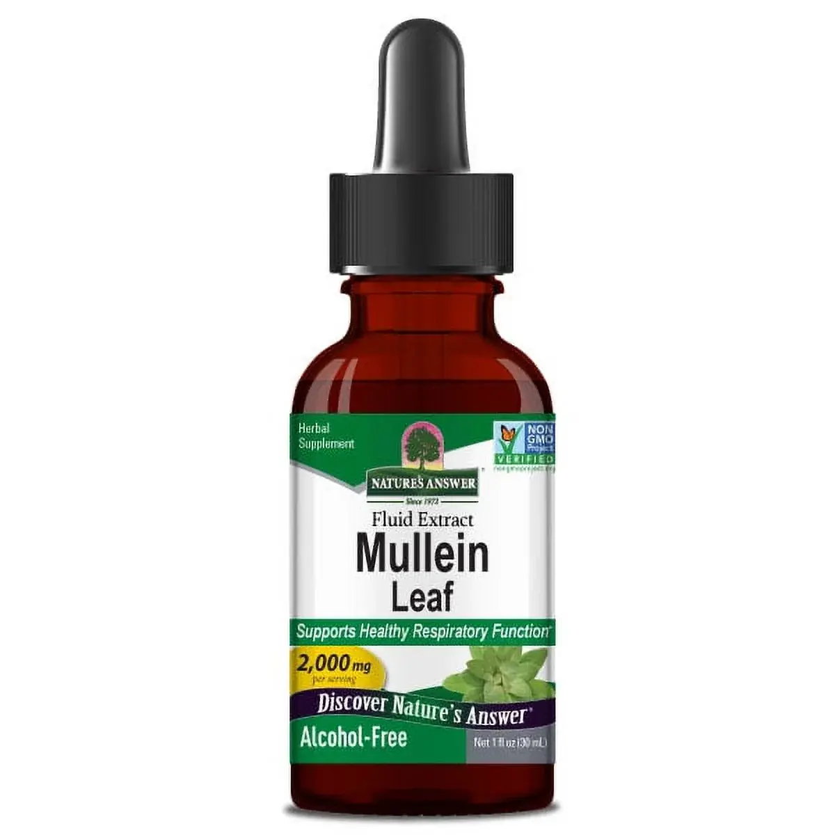 Nature's Answer Mullein Leaf Liquid Extract