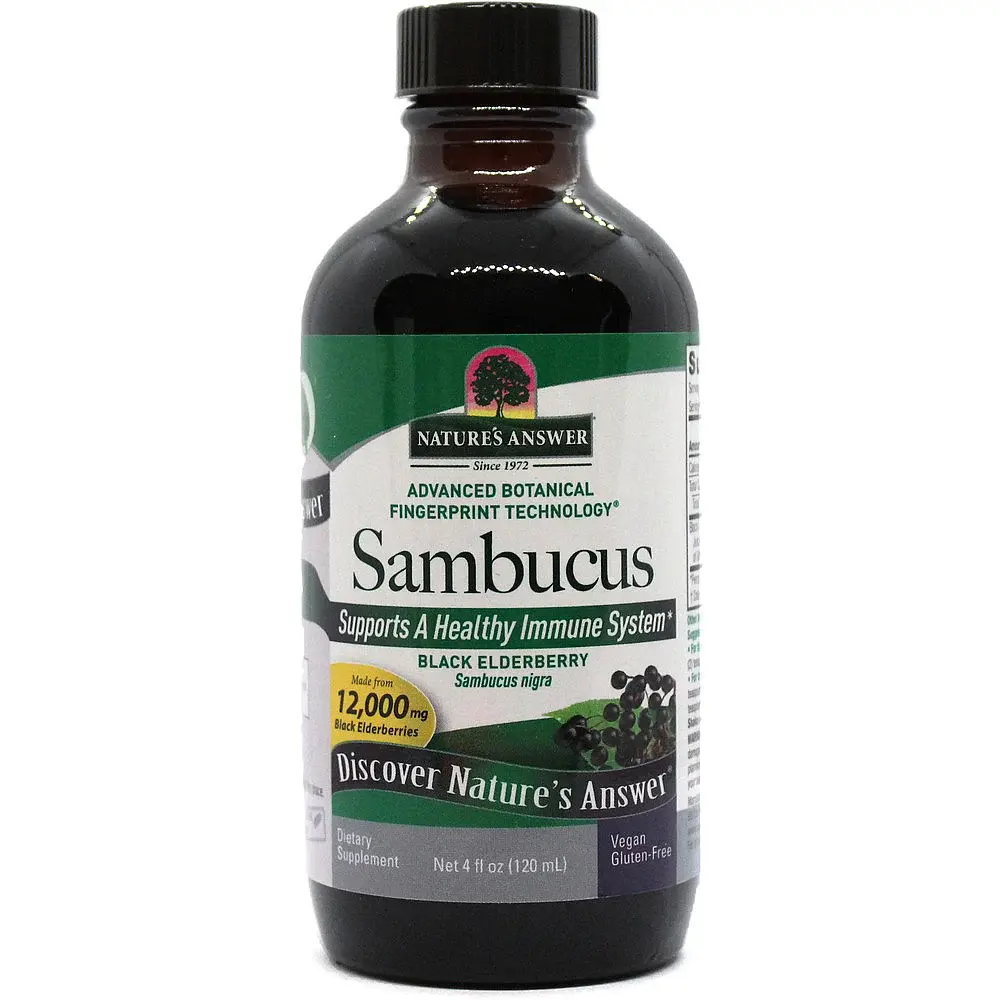 Nature's Answer Sambucus Black Elderberry 120ml