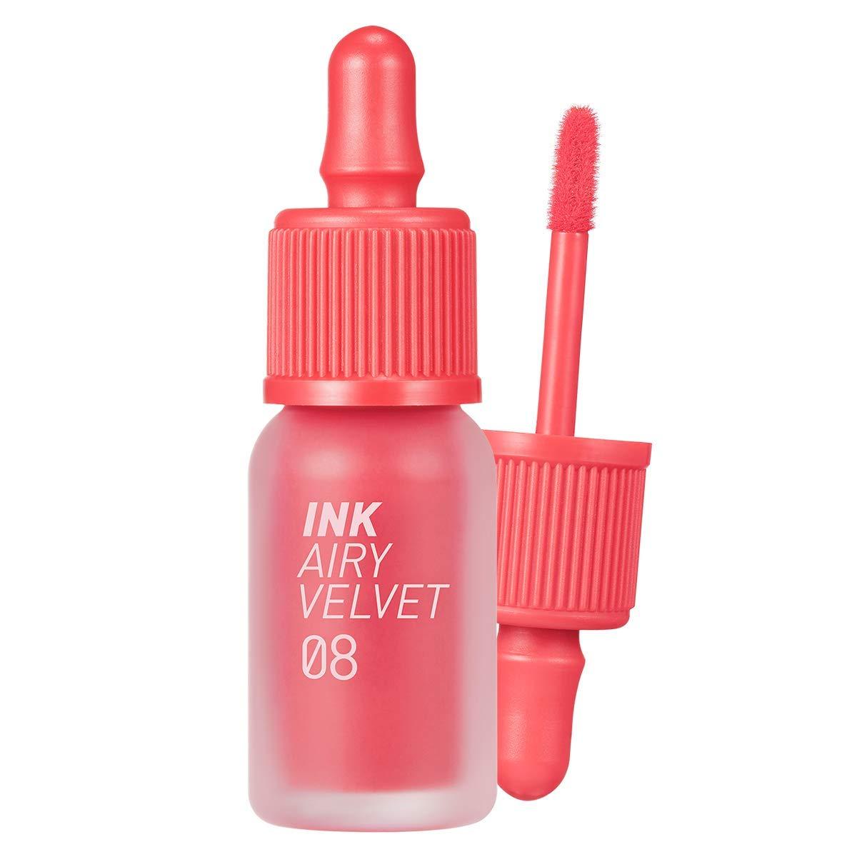 Peripera Ink Airy Velvet Lip Tint #08 PRETTY ORANGE PINK