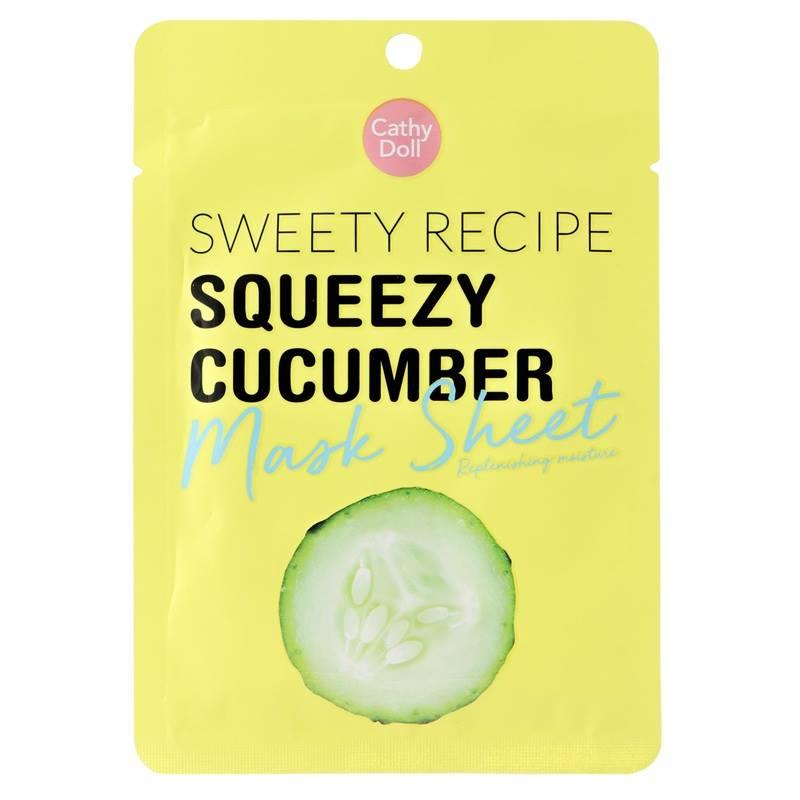 Cathy Doll Sweety Recipe Squeezy Cucumber Mask Sheet