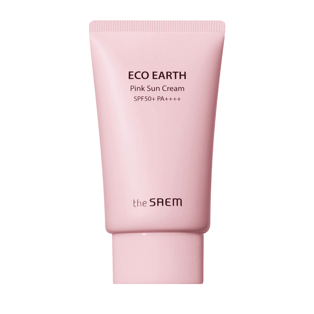 The Saem Eco Earth Pink Sun Cream SPF50+ PA++++