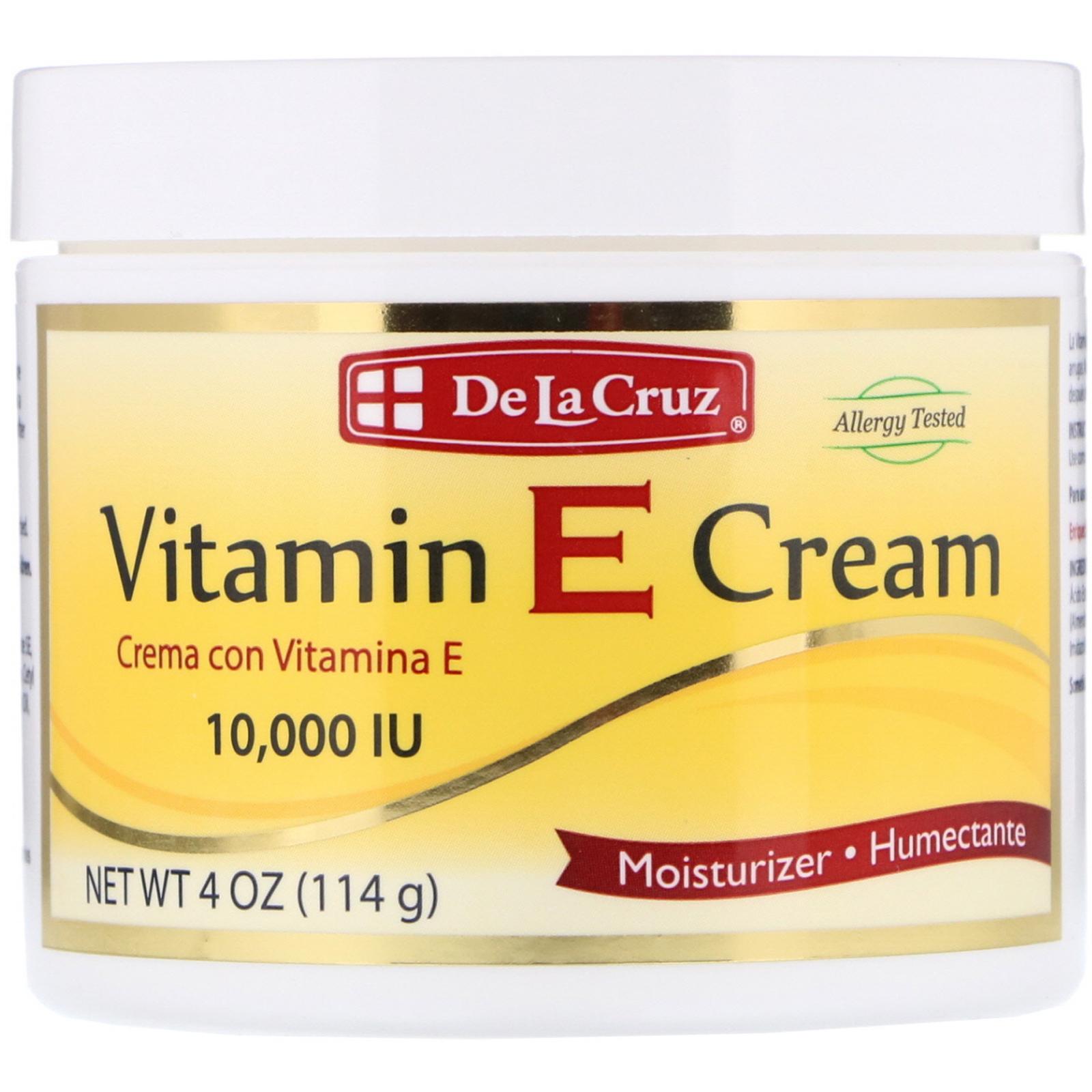 De La Cruz Vitamin E Cream 114g