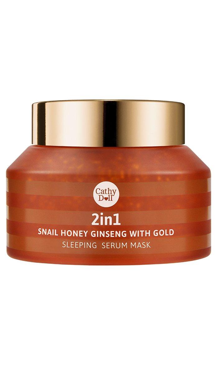 2in1 Snail Honey Ginseng with Gold Sleeping Serum Mask [Exp 2023-5-15]