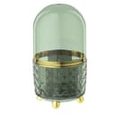 Blink Multifunction Makeup Brush Holder Organizer Transparent Rotatable Cosmetics Storage